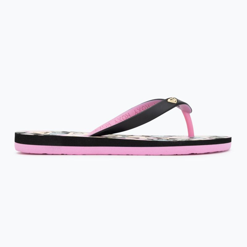 В'єтнамки дитячі ROXY Tahiti VII black/pink stencil 2