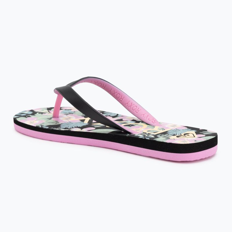 В'єтнамки дитячі ROXY Tahiti VII black/pink stencil 3