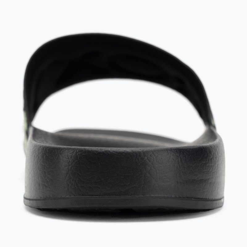 Шльопанці жіночі ROXY Slippy II black/green print 6