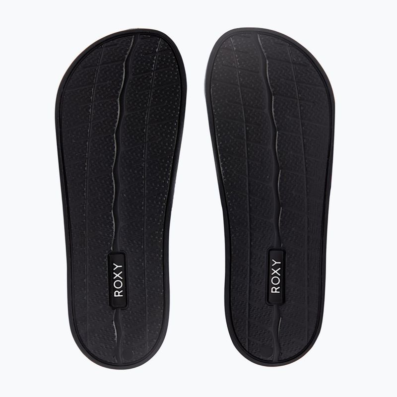 Шльопанці жіночі ROXY Slippy II black multi camo 3