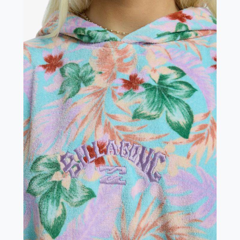Пончо для плавання жіноче Billabong Hooded Towel coastal blue 4