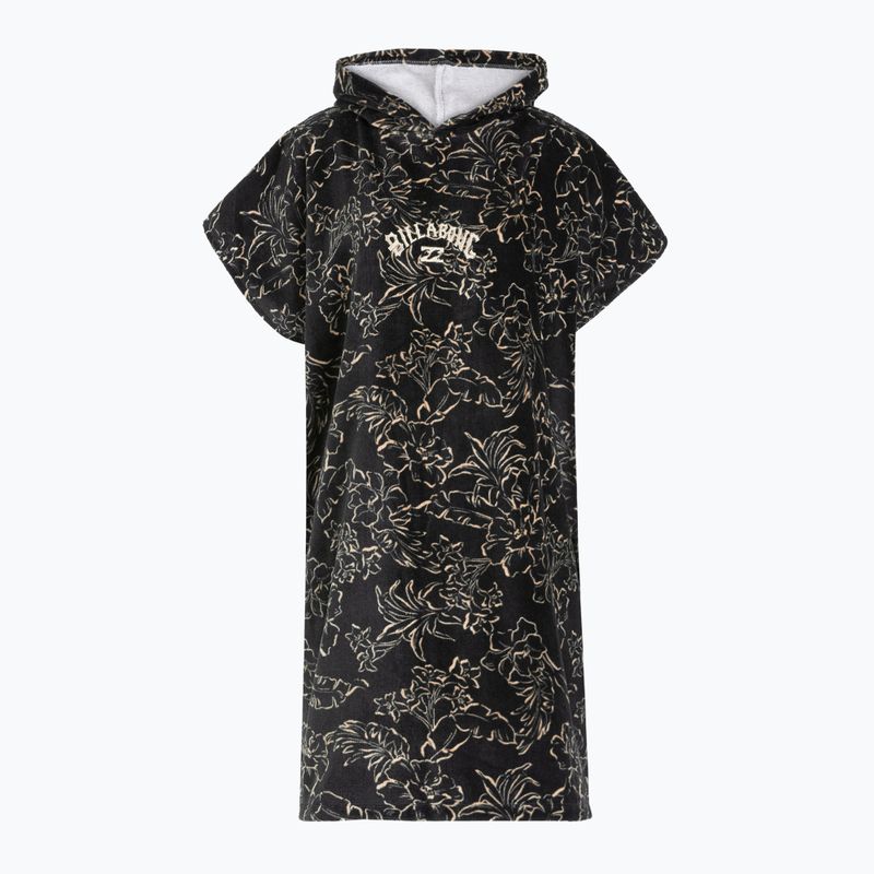 Пончо для плавання жіноче Billabong Hooded Towel black pebble 5