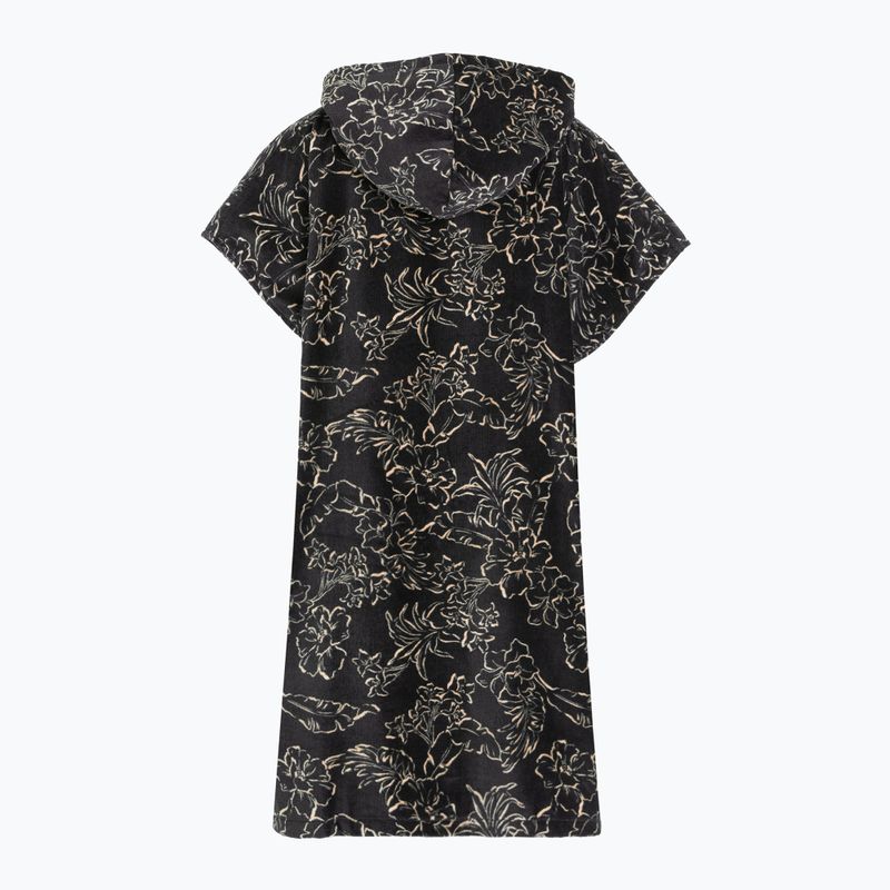 Пончо для плавання жіноче Billabong Hooded Towel black pebble 6