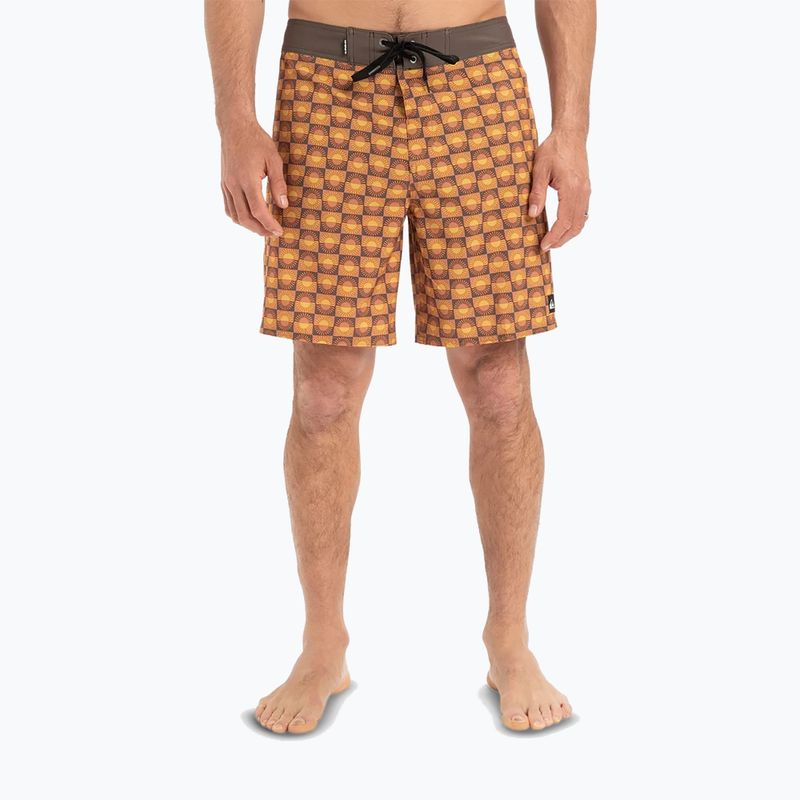 Шорти для плавання чоловічі Quiksilver Surfsilk Straight Leg 18" florever bran 2