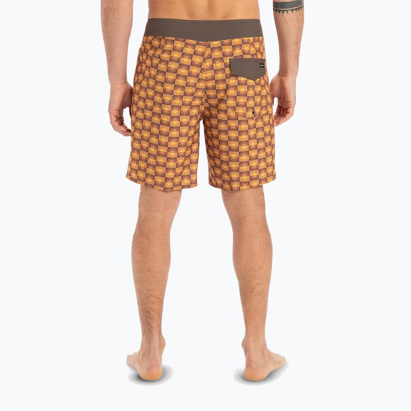 Шорти для плавання чоловічі Quiksilver Surfsilk Straight Leg 18" florever bran 4
