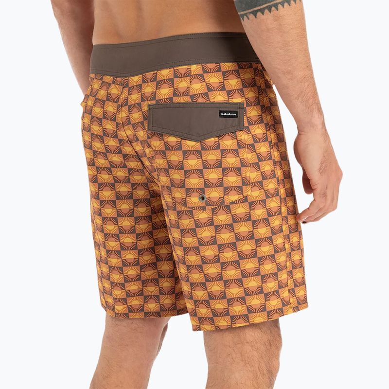 Шорти для плавання чоловічі Quiksilver Surfsilk Straight Leg 18" florever bran 7