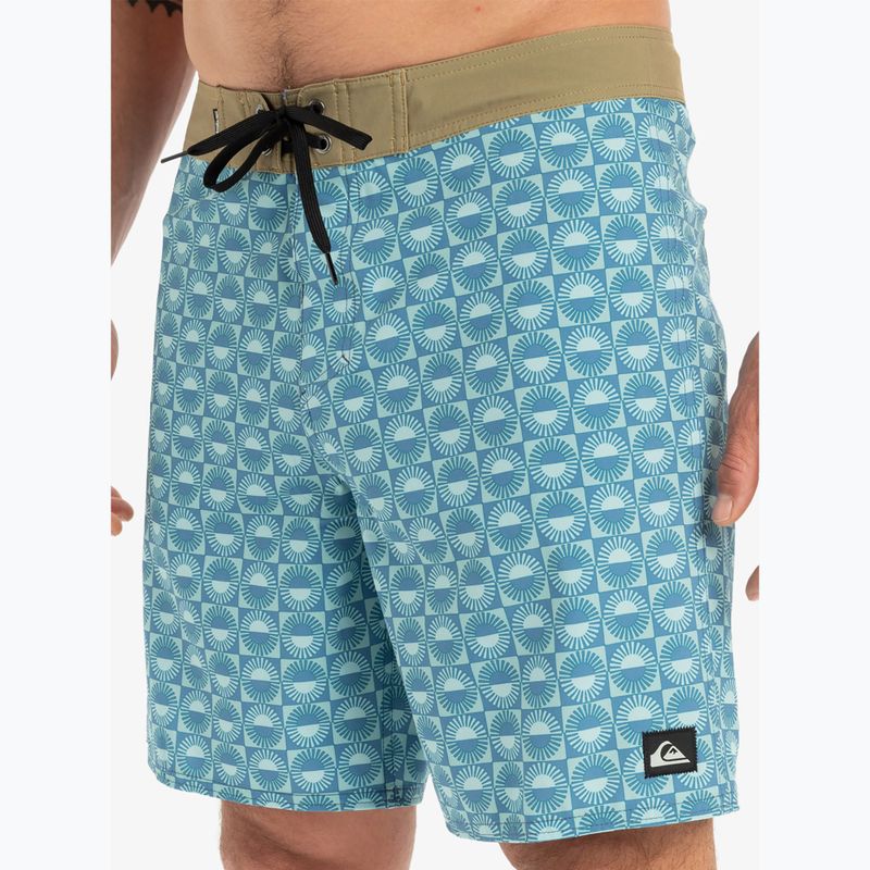 Шорти для плавання чоловічі Quiksilver Surfsilk Straight Leg 18" florever aquifer 7