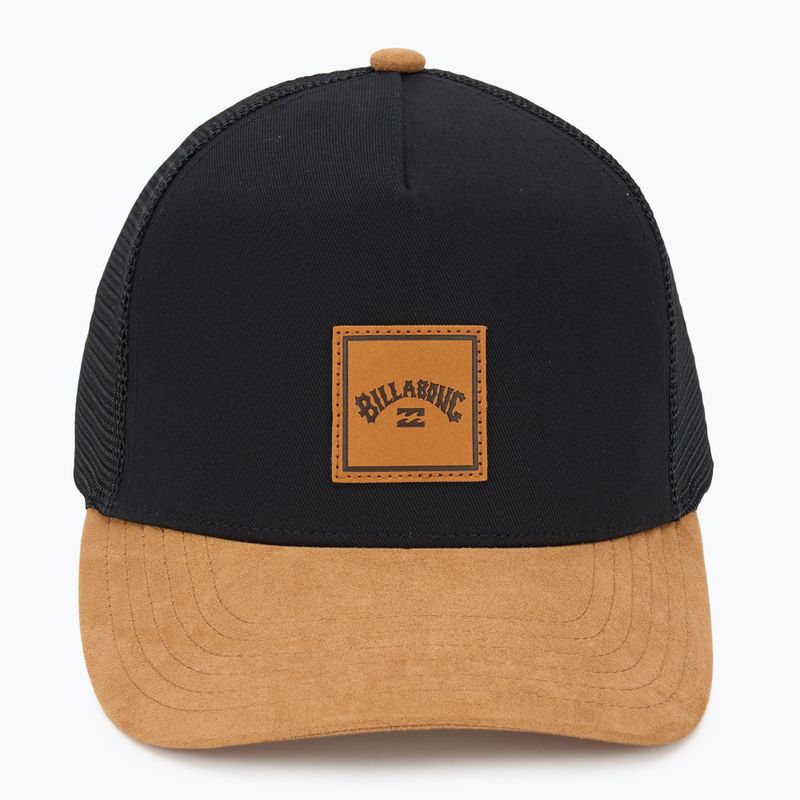 Кепка чоловіча Billabong Stacked Trucker black/tan 2