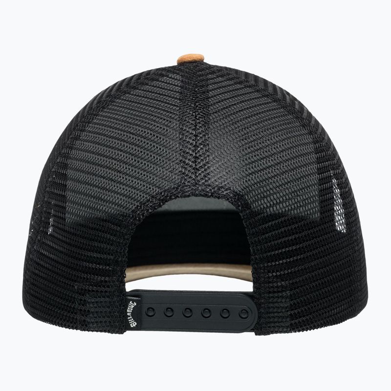 Кепка чоловіча Billabong Stacked Trucker black/tan 3