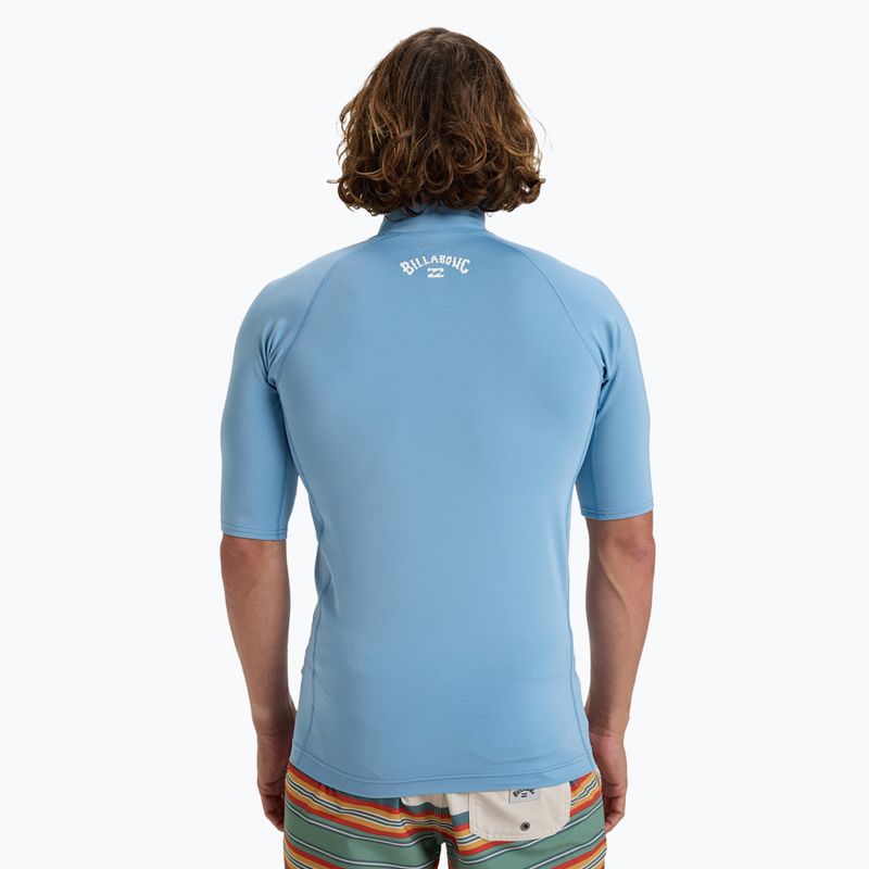 Футболка для плавання чоловіча Billabong Waves All Day sky blue 3