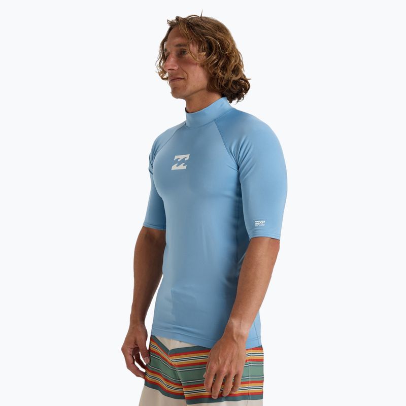 Футболка для плавання чоловіча Billabong Waves All Day sky blue 4