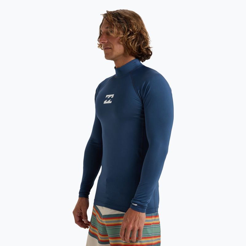 Лонгслів для плавання чоловічий Billabong Waves All Day midnight 4
