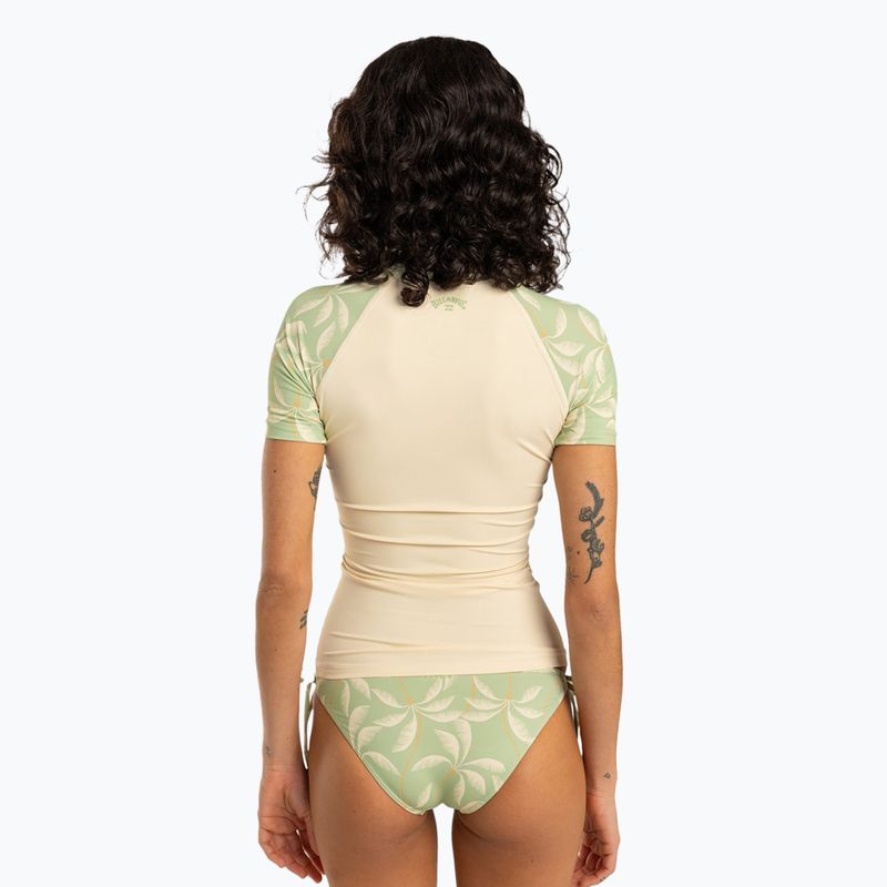 Футболка для плавання жіноча Billabong Surf Capsule whitecap 3