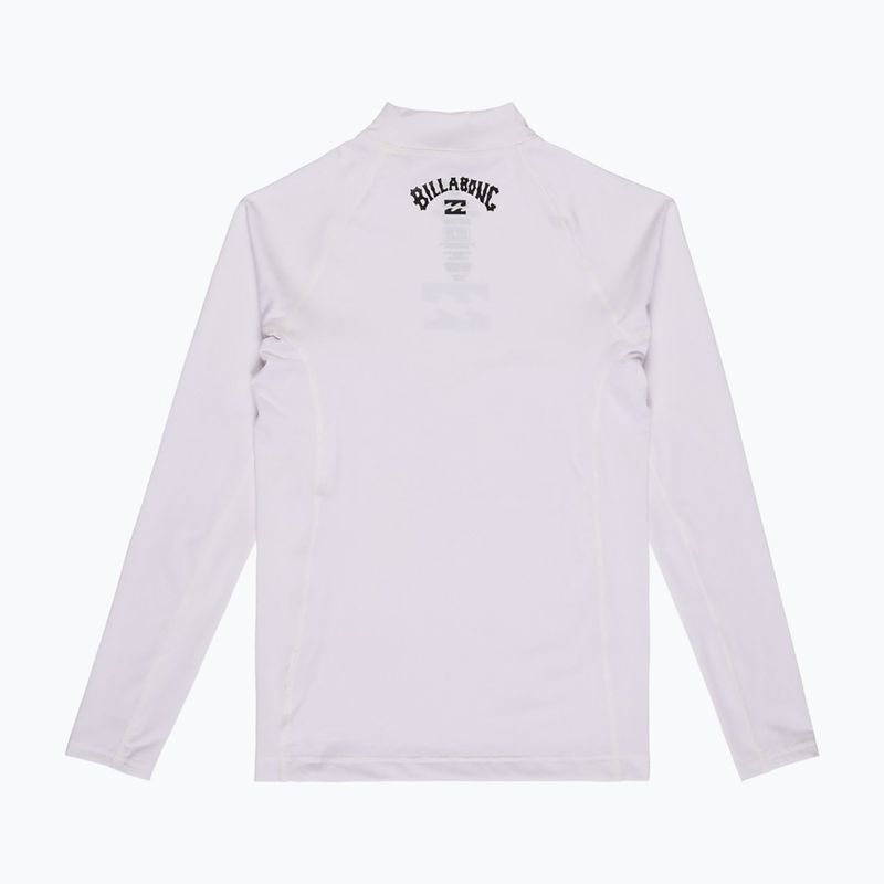 Лонгслів для плавання дитячий Billabong Waves All Day white 2