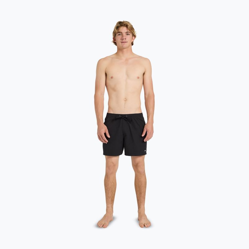 Шорти для плавання чоловічі Quiksilver Everyday Solid Volley 15" black 4