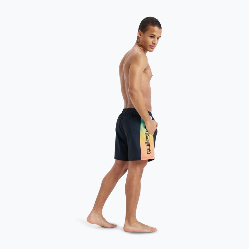 Шорти для плавання чоловічі Quiksilver Everyday Holmes Volley 16" black holmes 4