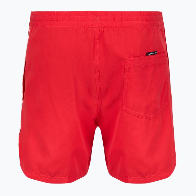 Шорти для плавання чоловічі Quiksilver Everyday Vert Volley 16" high risk red 2