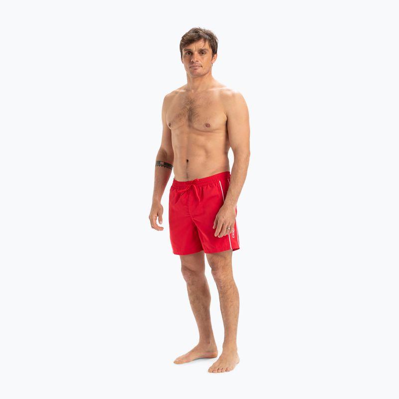 Шорти для плавання чоловічі Quiksilver Everyday Vert Volley 16" high risk red 2