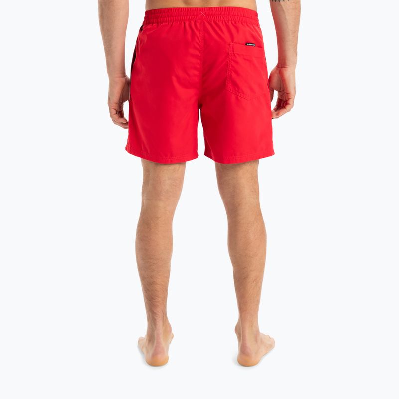 Шорти для плавання чоловічі Quiksilver Everyday Vert Volley 16" high risk red 3