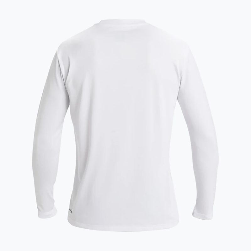Лонгслів для плавання чоловічий Quiksilver DNA Bubble Logo white 2
