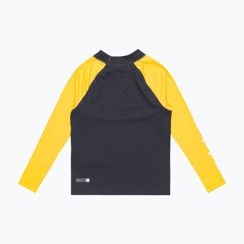 Лонгслів для плавання дитячий Quiksilver Everyday UPF50 dark navy/solar power 2