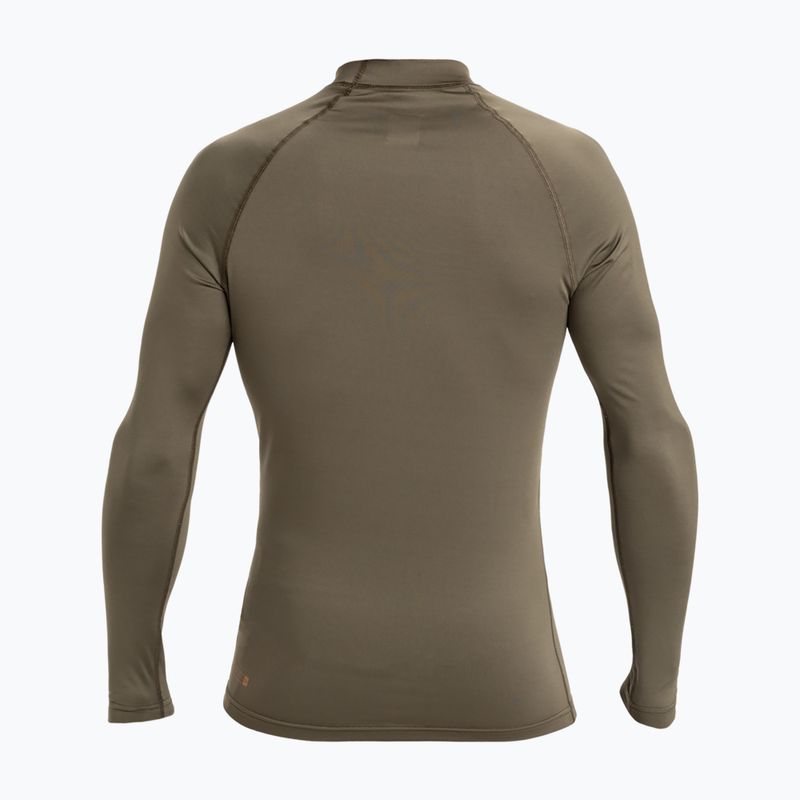 Лонгслів для плавання чоловічий Quiksilver Everyday UPF50 grape leaf 2