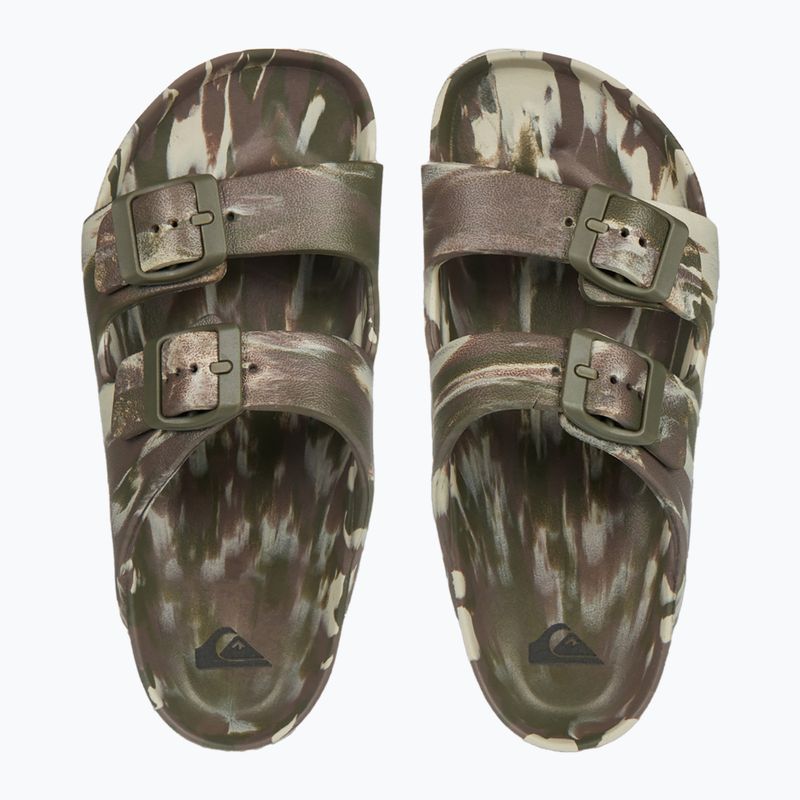Шльопанці дитячі Quiksilver Embark RF green 1 2