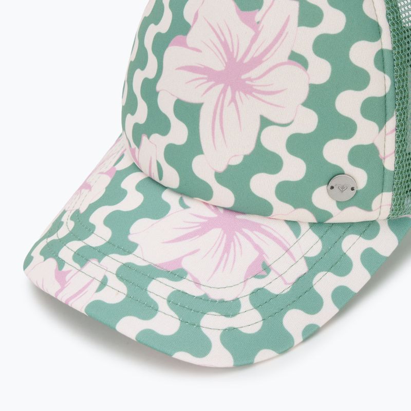 Кепка ROXY Beautiful Morning basil party waves yw 3