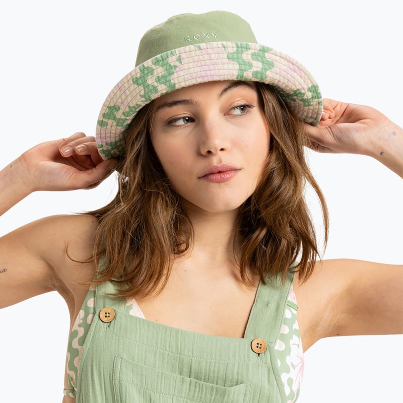 Капелюх ROXY Jasmine Paradise basil party waves yw 8