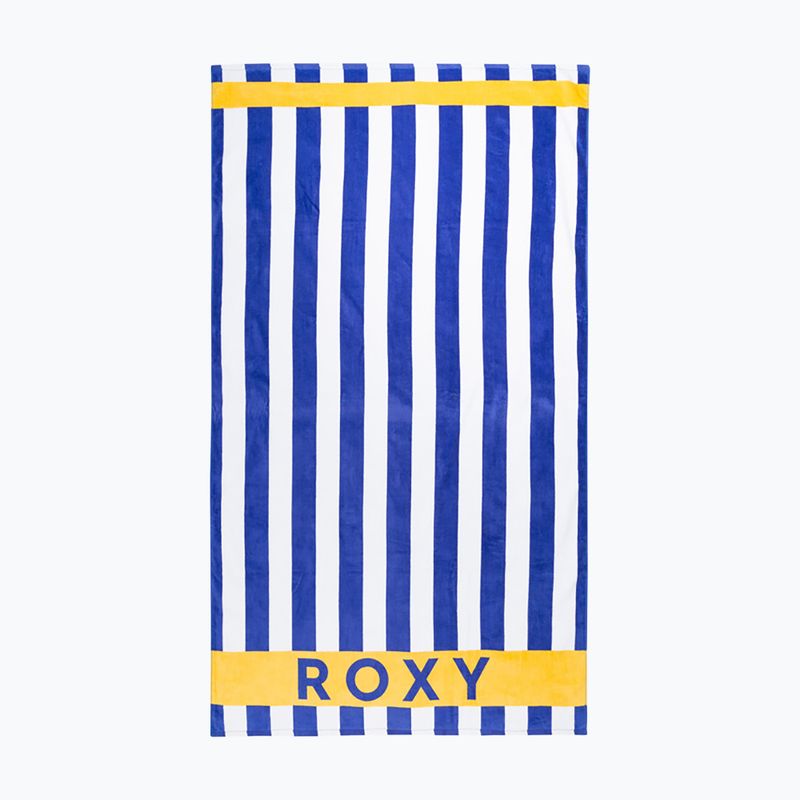 Пляжний рушник з принтом ROXY Cold Water сліпучо-блакитний
