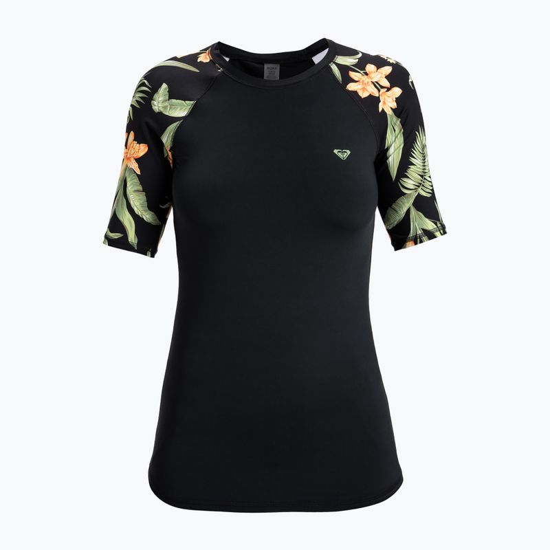 Футболка для плавання жіноча ROXY Lycra Printed anthracite island escape 4