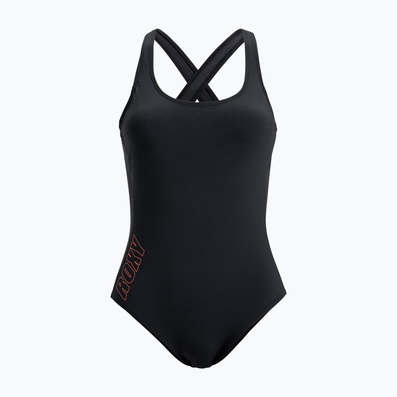Купальник суцільний жіночий ROXY Active Solid Basic anthracite