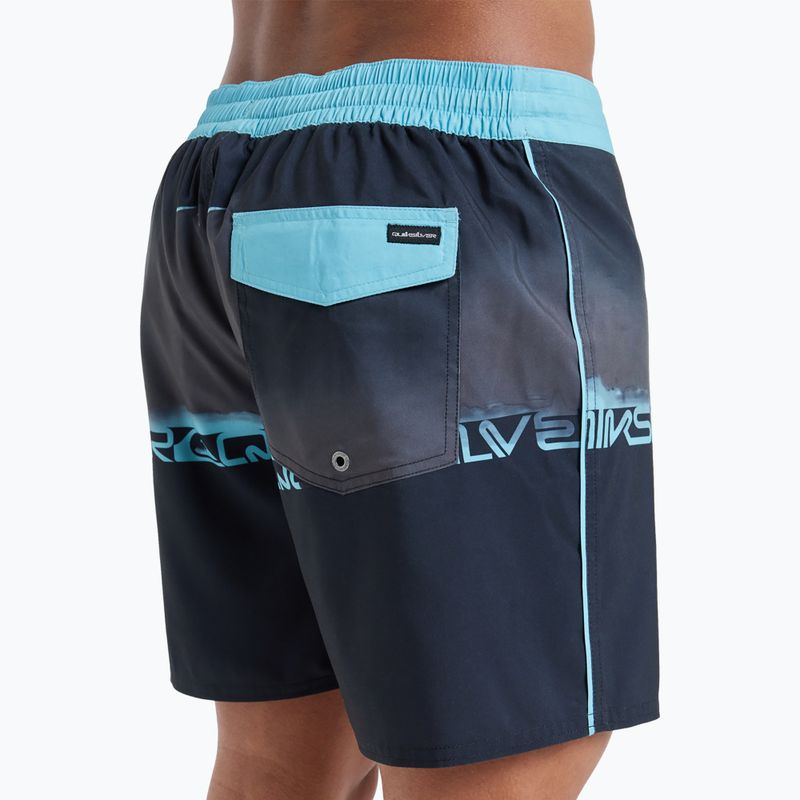 Шорти для плавання чоловічі Quiksilver Everyday Half Jam 16" black wordblock 8