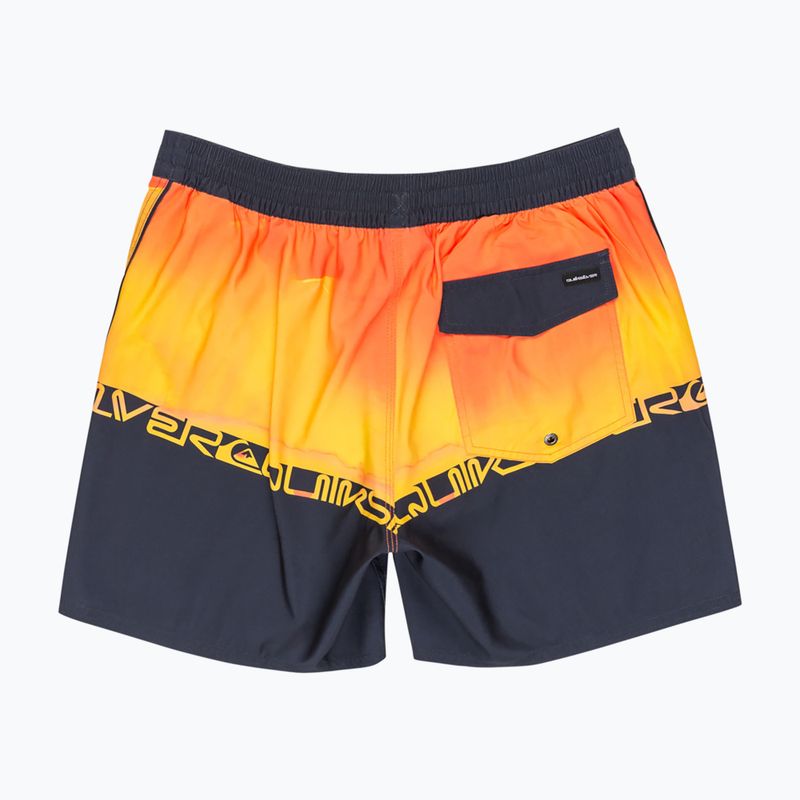 Шорти для плавання чоловічі Quiksilver Everyday Half Jam 16" fiery coral wordblock 2