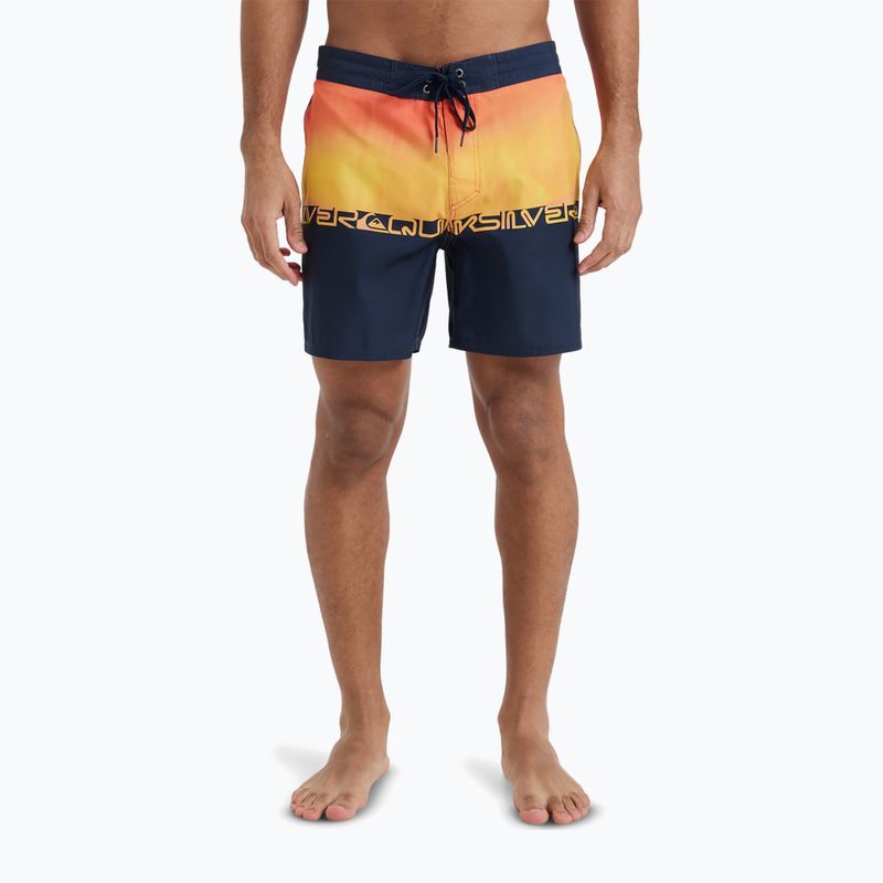 Шорти для плавання чоловічі Quiksilver Everyday Half Jam 16" fiery coral wordblock 3