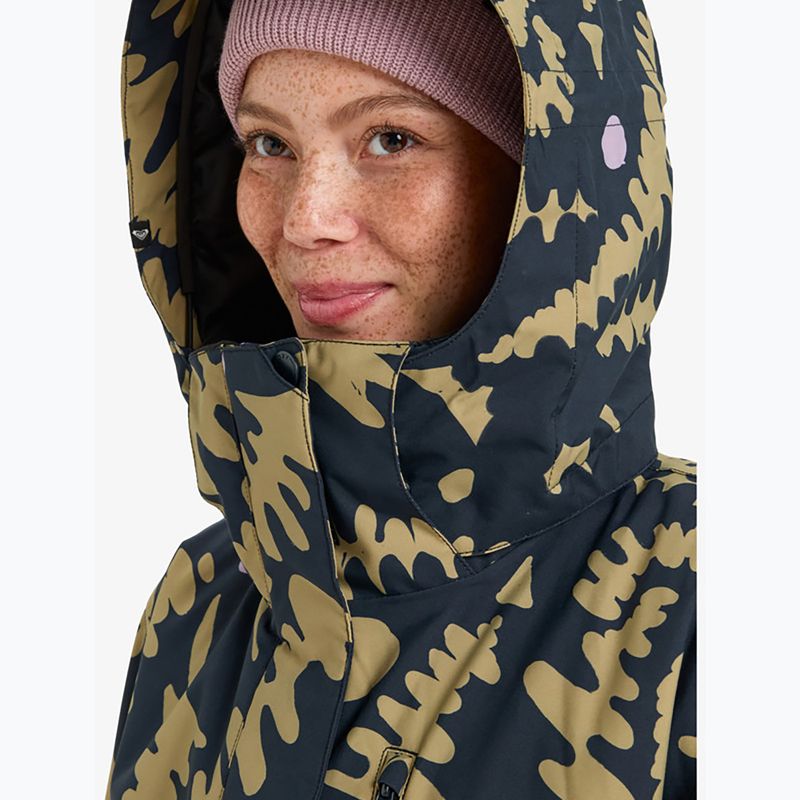 Куртка для сноуборду жіноча ROXY Jetty fennel seed/big flower 6