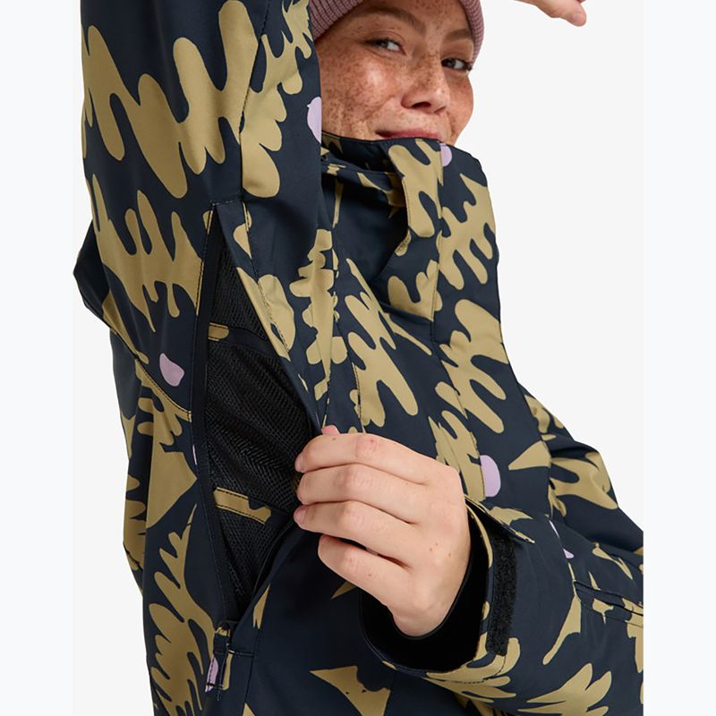 Куртка для сноуборду жіноча ROXY Jetty fennel seed/big flower 8