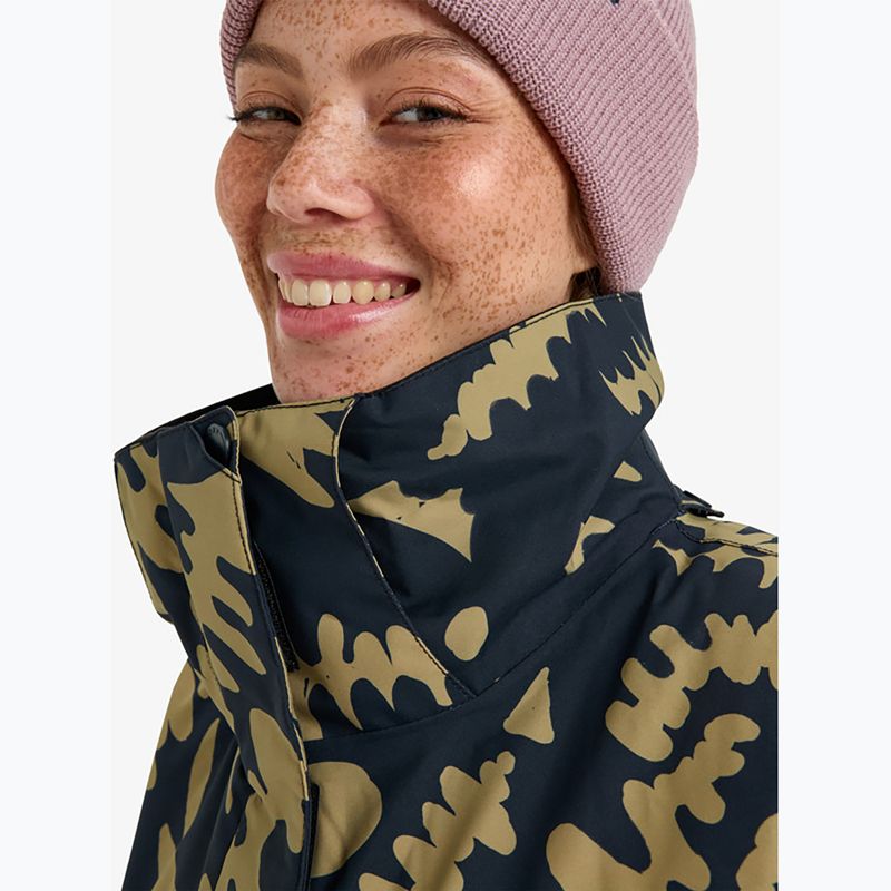 Куртка для сноуборду жіноча ROXY Jetty fennel seed/big flower 9