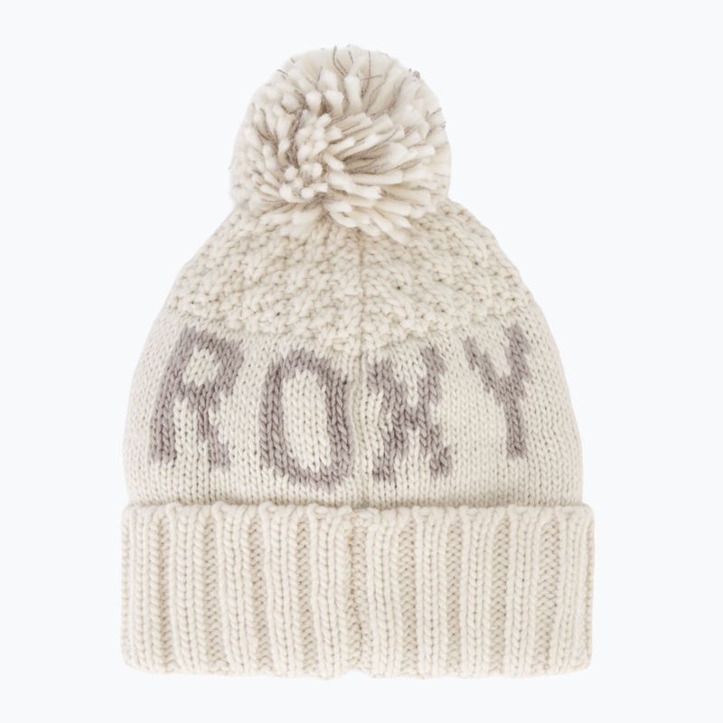 Шапка зимова жіноча ROXY Tonic Beanie whisper white 2