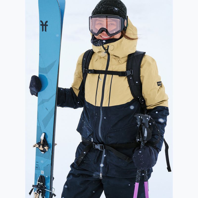 Куртка для сноуборду жіноча ROXY Gore-Tex Stretch Purelines fennel seed 14