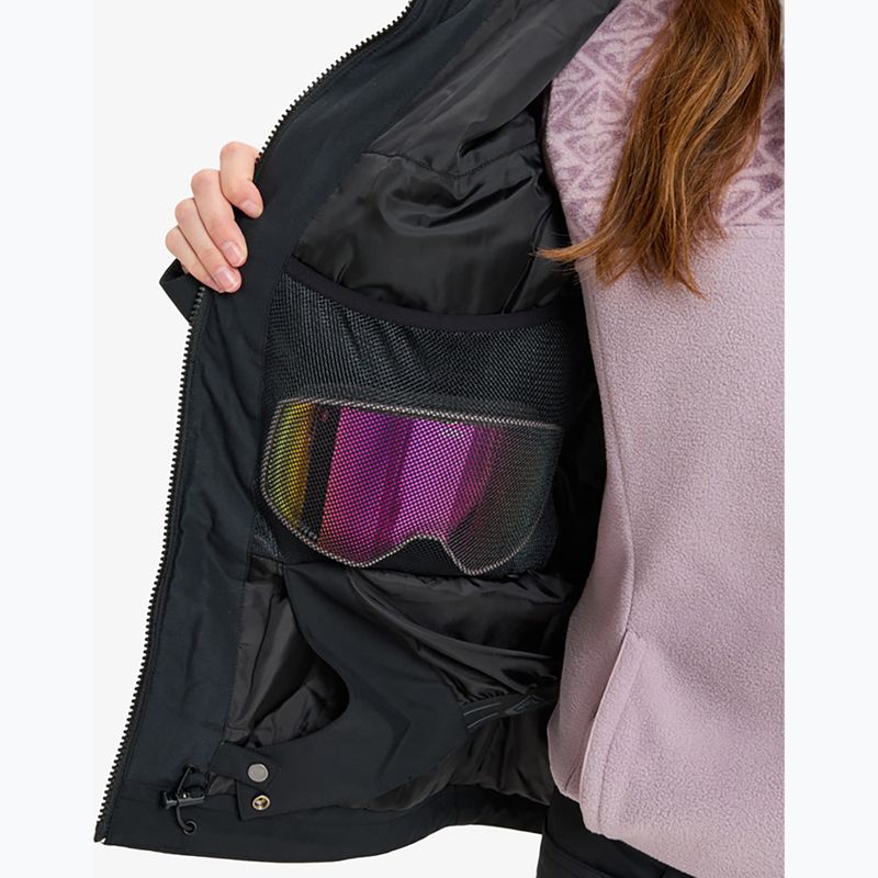 Жіноча куртка для сноуборду ROXY Free Jet Block true black 10