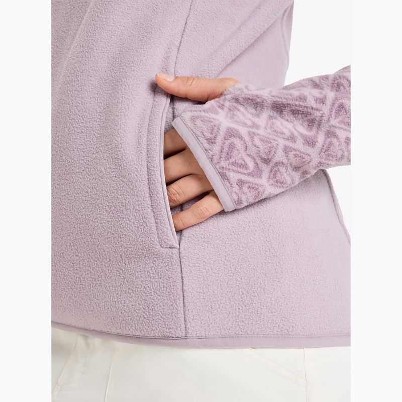 Кофта жіноча ROXY Sayna Half Zip nirvana/roxygram tonal 6