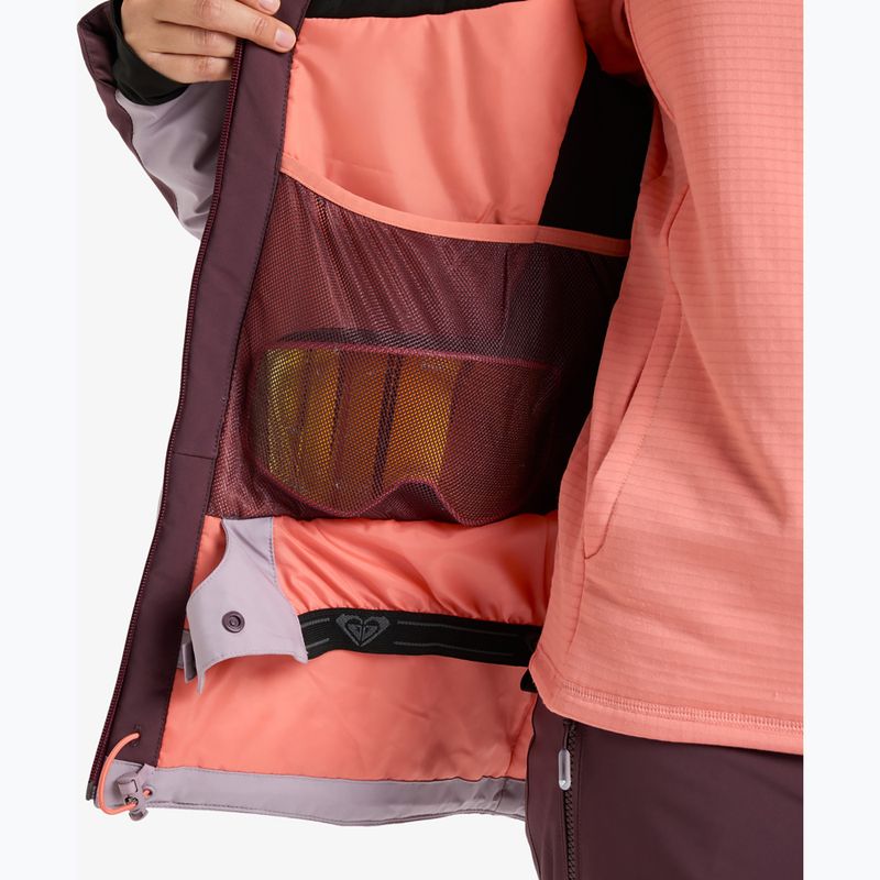 Жіноча куртка для сноуборду ROXY Stormdash huckleberry 12