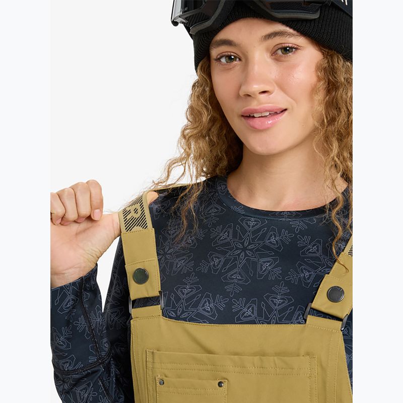 Штани для сноуборду жіночі ROXY Rideout Bib fennel seed 5