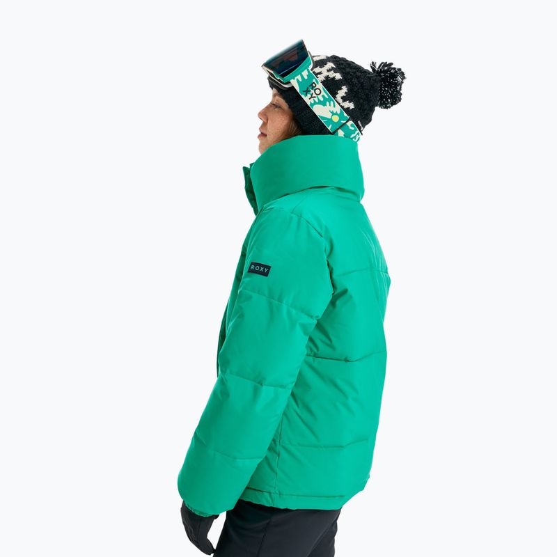 Жіноча сноубордична куртка ROXY Snow Winter Rebel vivid green 5
