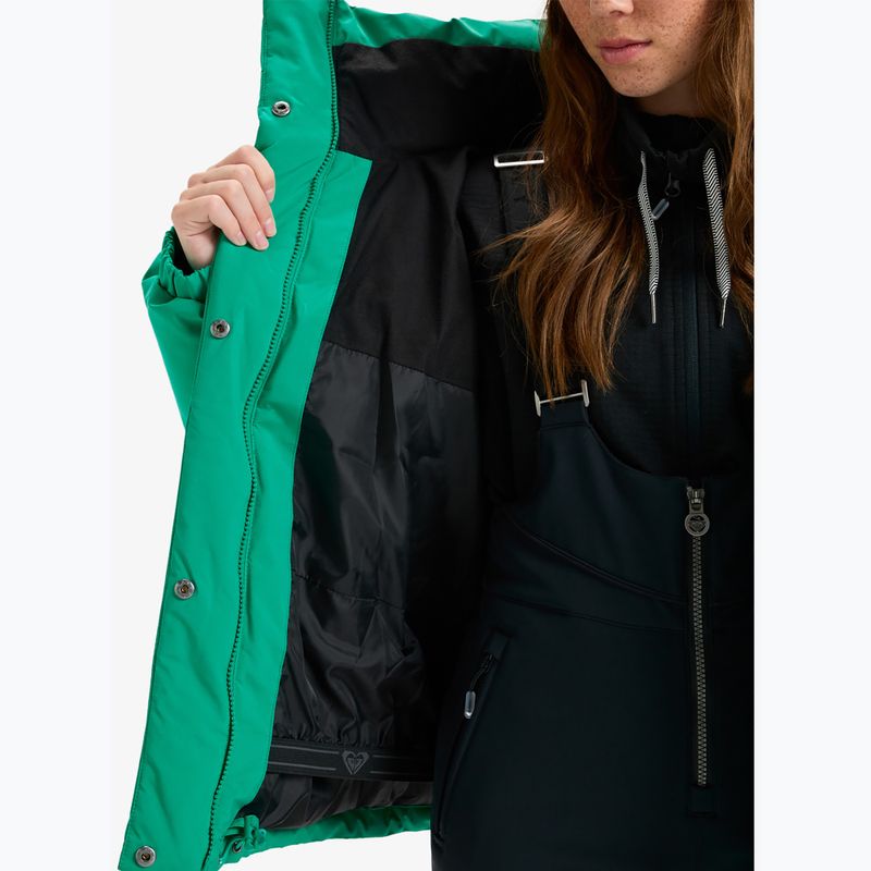 Жіноча сноубордична куртка ROXY Snow Winter Rebel vivid green 8