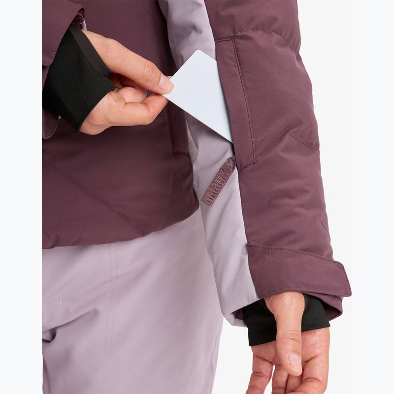 Куртка для сноуборду жіноча ROXY Snowdrift huckleberry 11