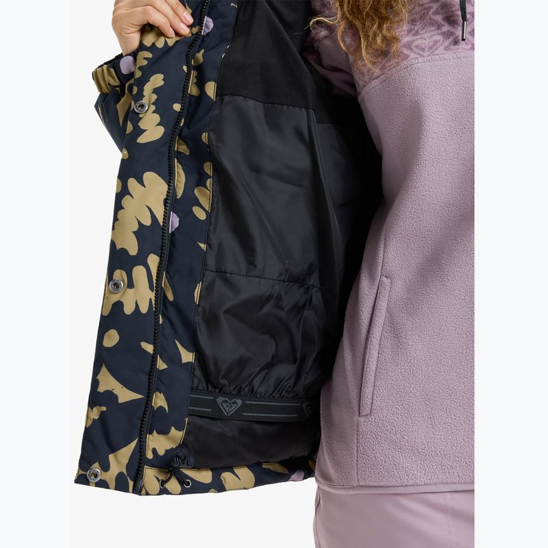 Куртка для сноуборду жіноча ROXY Snow Winter Rebel fennel seed/big flower 9