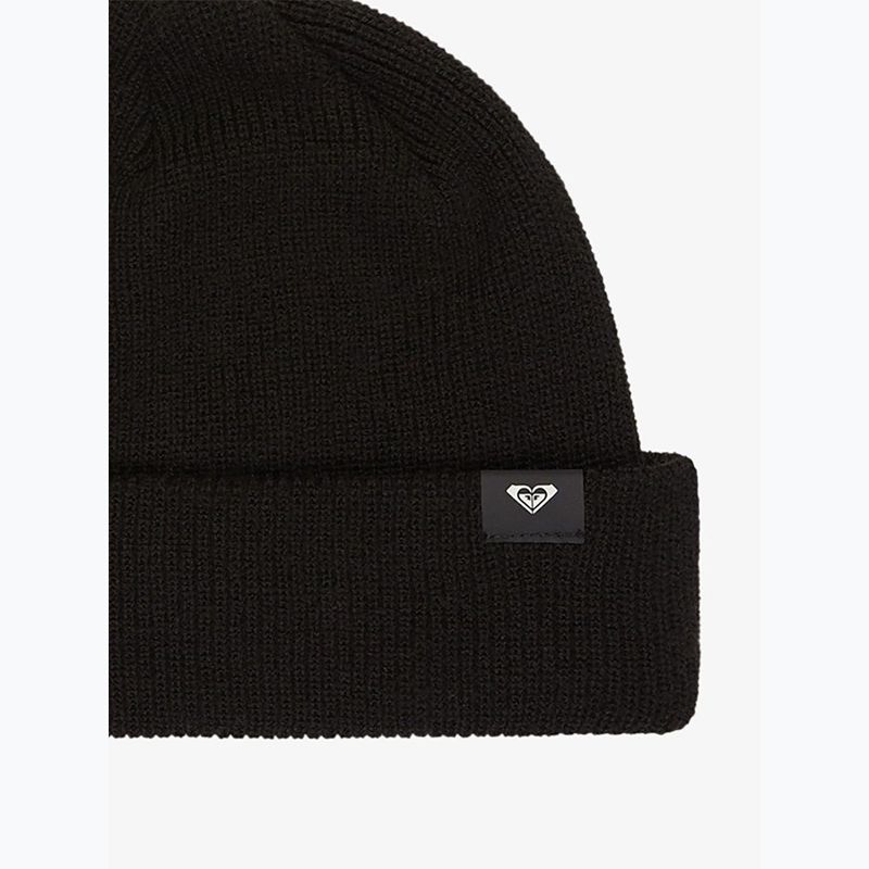 Шапка зимова жіноча ROXY Folker Beanie true black 3