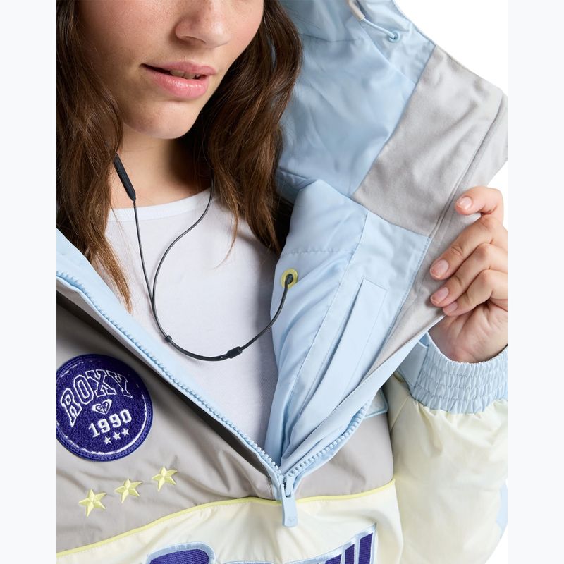 Куртка для сноуборду жіноча ROXY Chloe Kim Anorak ash 8